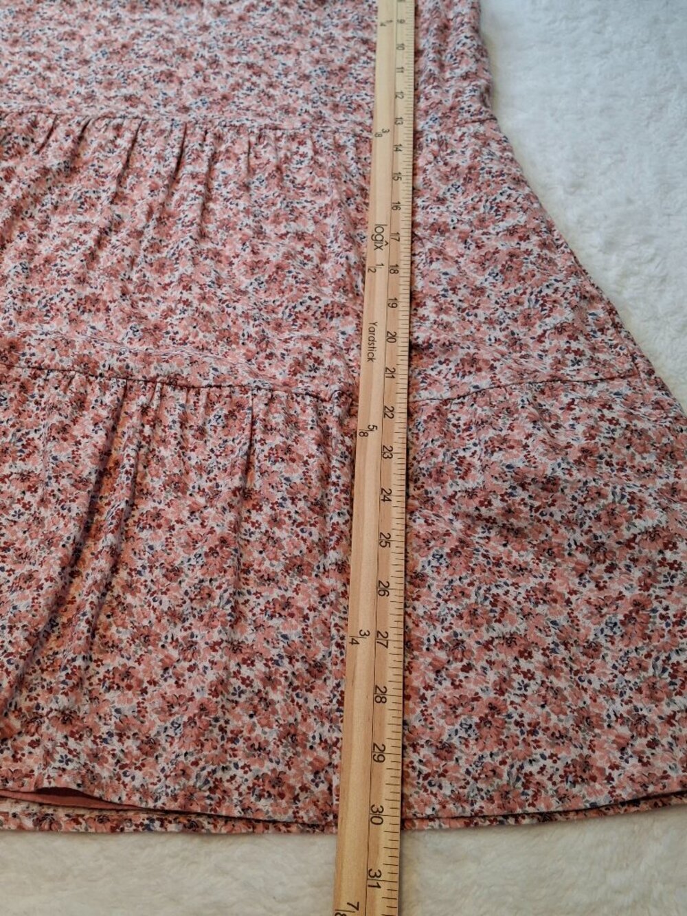 Abercrombie & Fitch Linen Blend Floral Dress Sz XS Sundress Cottagecore Coquette - Picture 13 of 13